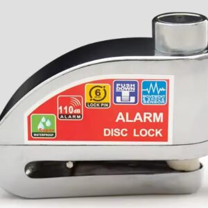 מנעול דיסק לאופנוע ולאופניים עם אזעקה נגד גניבה